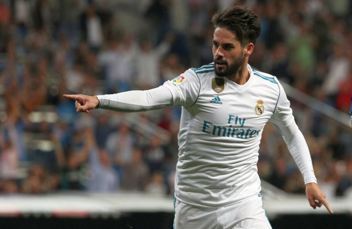 FOTO + VIDEO "Dubla" lui Isco îi aduce Realului o victorie lejeră în fața lui Espanyol, 2-0 » Madrilenii sunt la șapte puncte în spatele Barcelonei