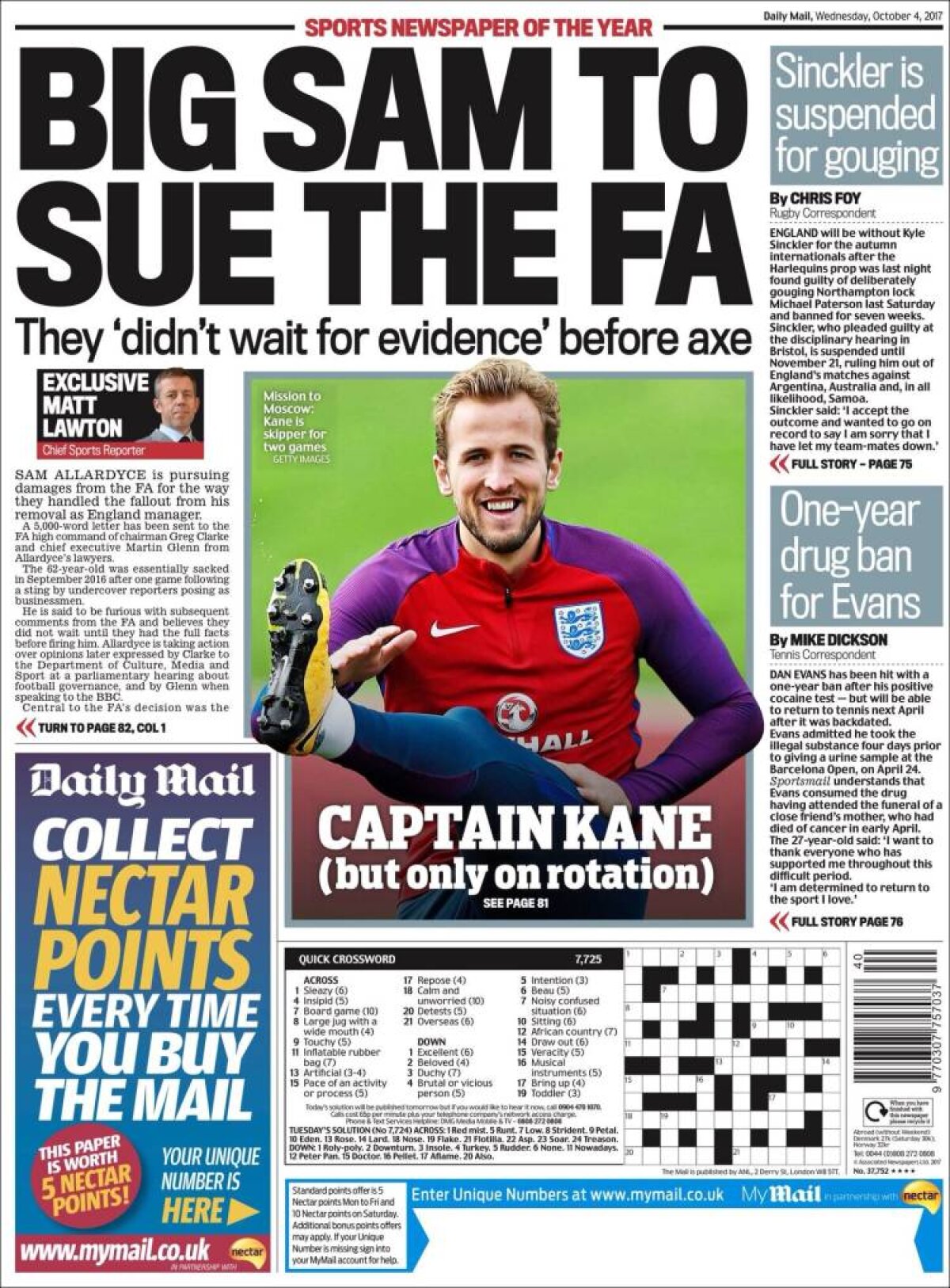 Ce scriu azi ziarele de sport din lume (4 octombrie 2017)