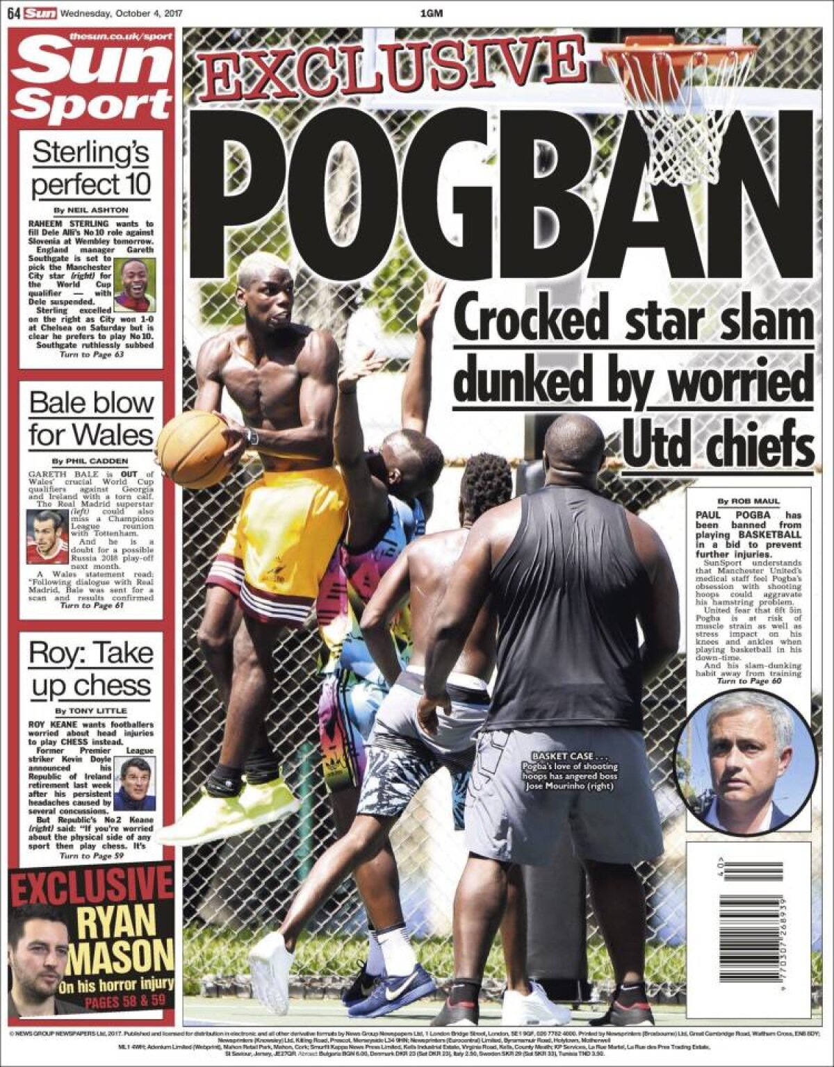 Ce scriu azi ziarele de sport din lume (4 octombrie 2017)