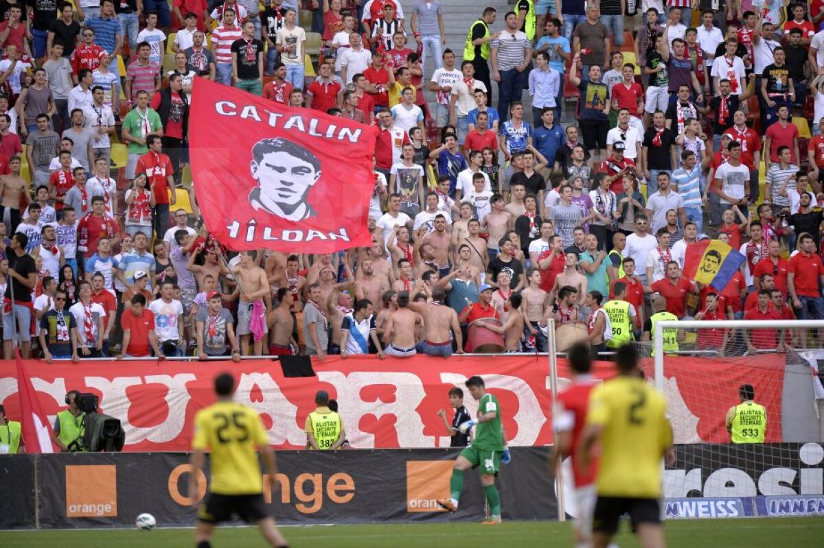 GALERIE FOTO "Hai să le arătăm ăstora ce înseamnă Dinamo!" » 17 ani de la decesul lui Hîldan. Fanii lui Dinamo îl vor comemora azi pe "Unicul Căpitan"