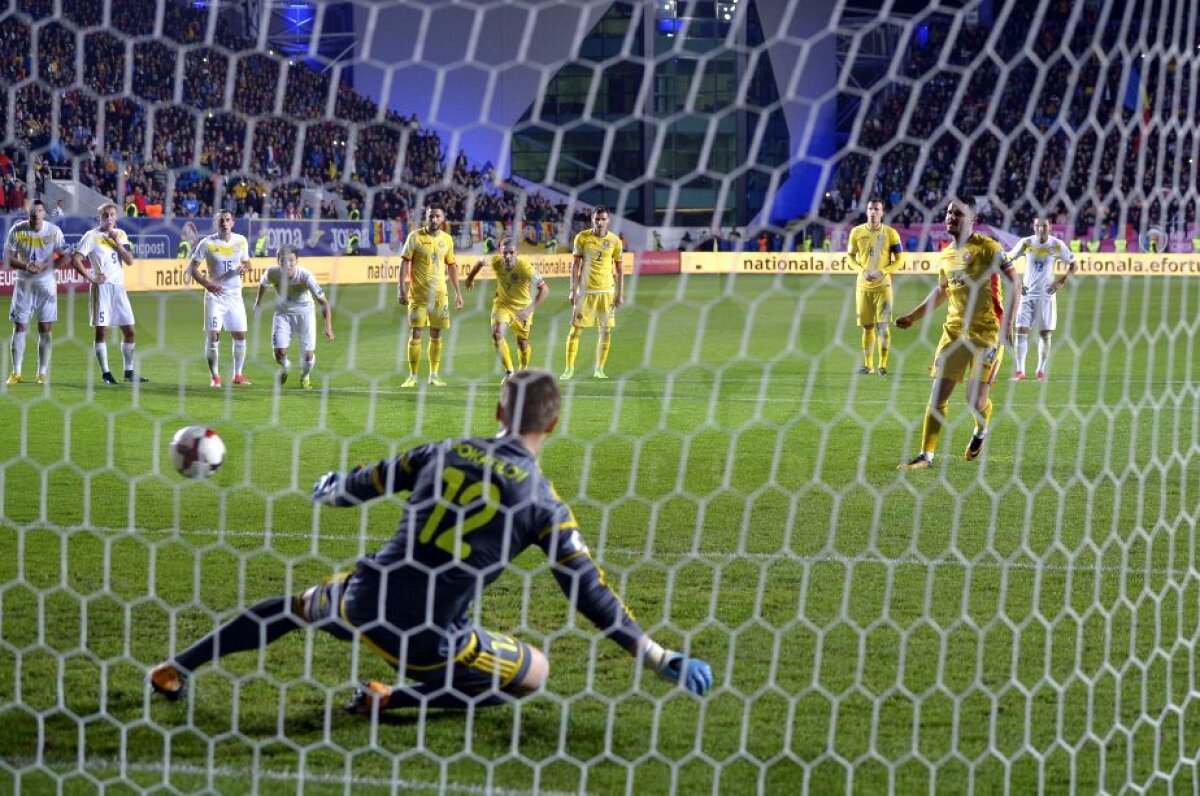FOTO + VIDEO Dedicație pentru Daum » România a învins-o pe Kazahstan, scor 3-1, iar Budescu a făcut spectacol 