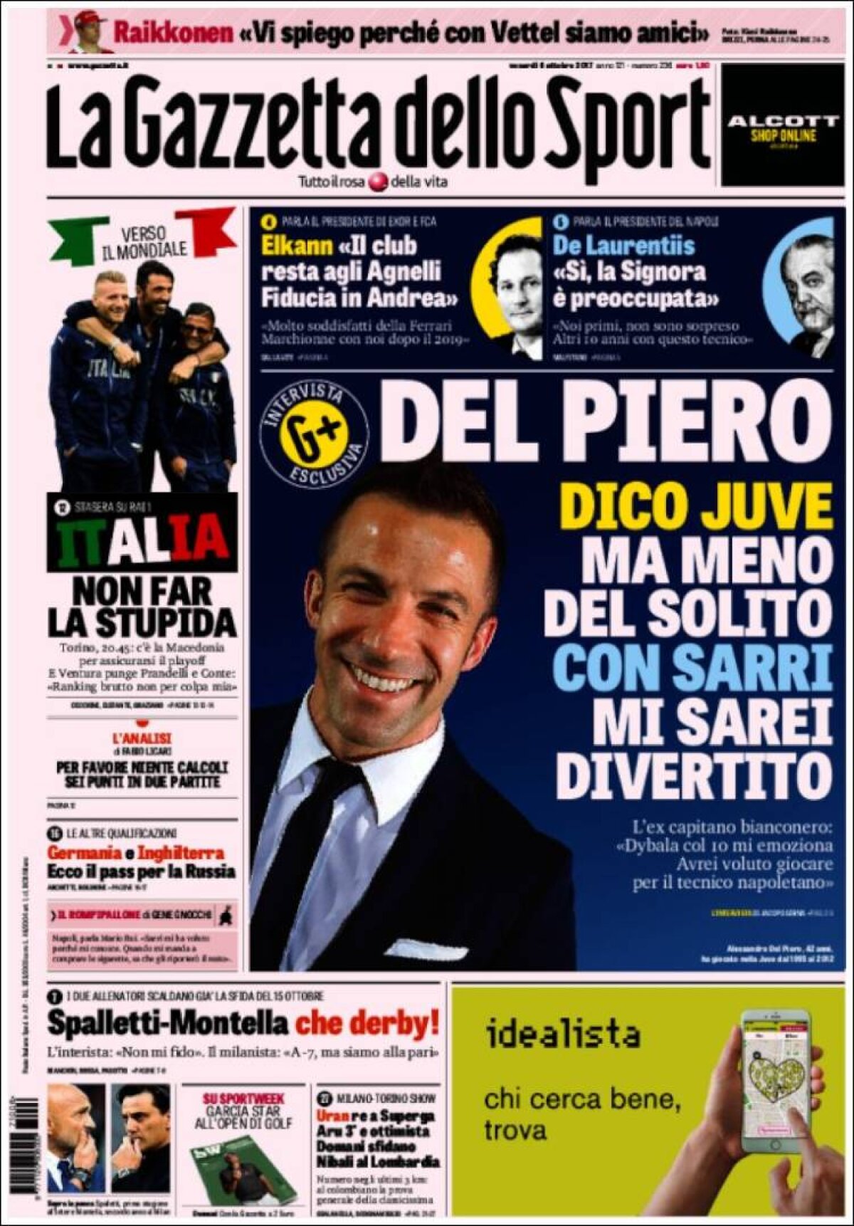 Ce scriu azi ziarele de sport din lume (6 octombrie 2017)