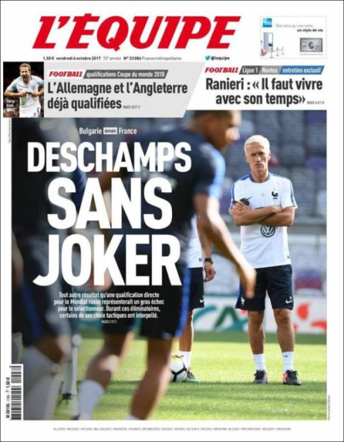 Ce scriu azi ziarele de sport din lume (6 octombrie 2017)