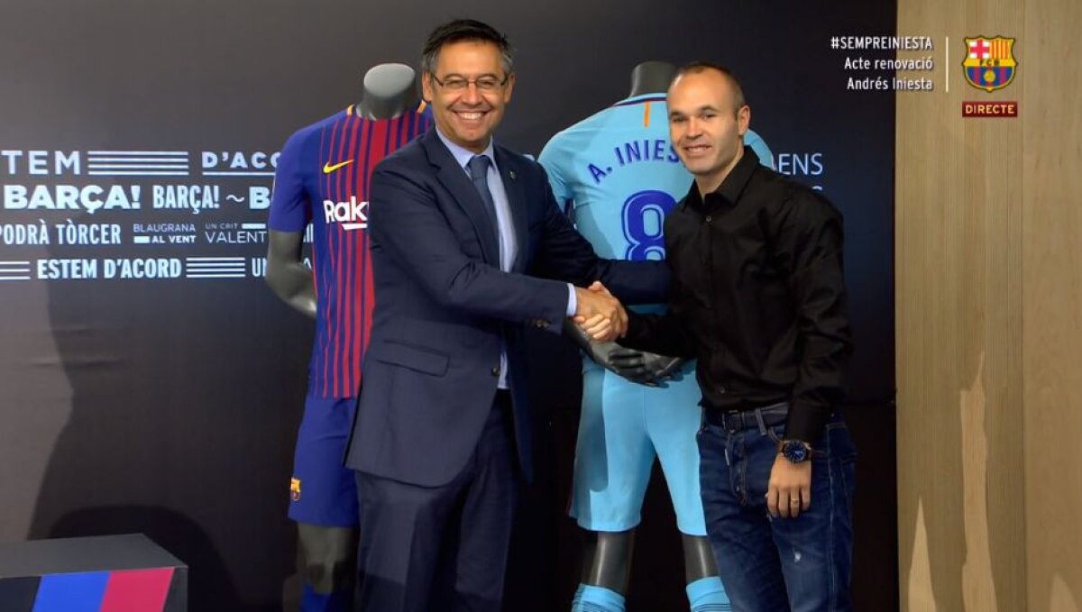 GALERIE FOTO » A semnat azi pe viață cu Barcelona! Este pentru prima dată în istoria clubului când se întâmplă asta!