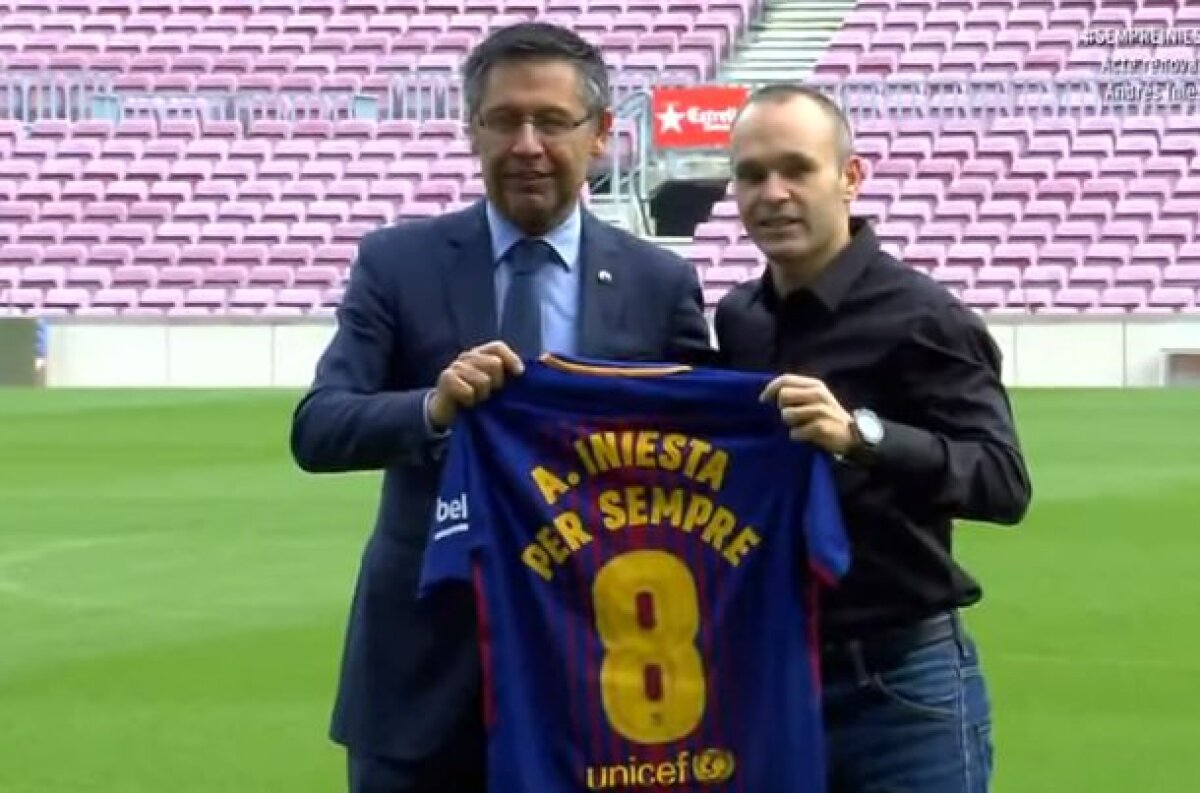 GALERIE FOTO » A semnat azi pe viață cu Barcelona! Este pentru prima dată în istoria clubului când se întâmplă asta!