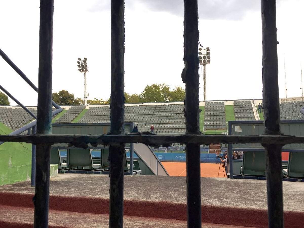 EXCLUSIV / FOTO & VIDEO Imagini deplorabile! Banca a deschis arena BNR pentru presă » Vrea să o cedeze sportului și invită guvernul să ofere o soluție legală!