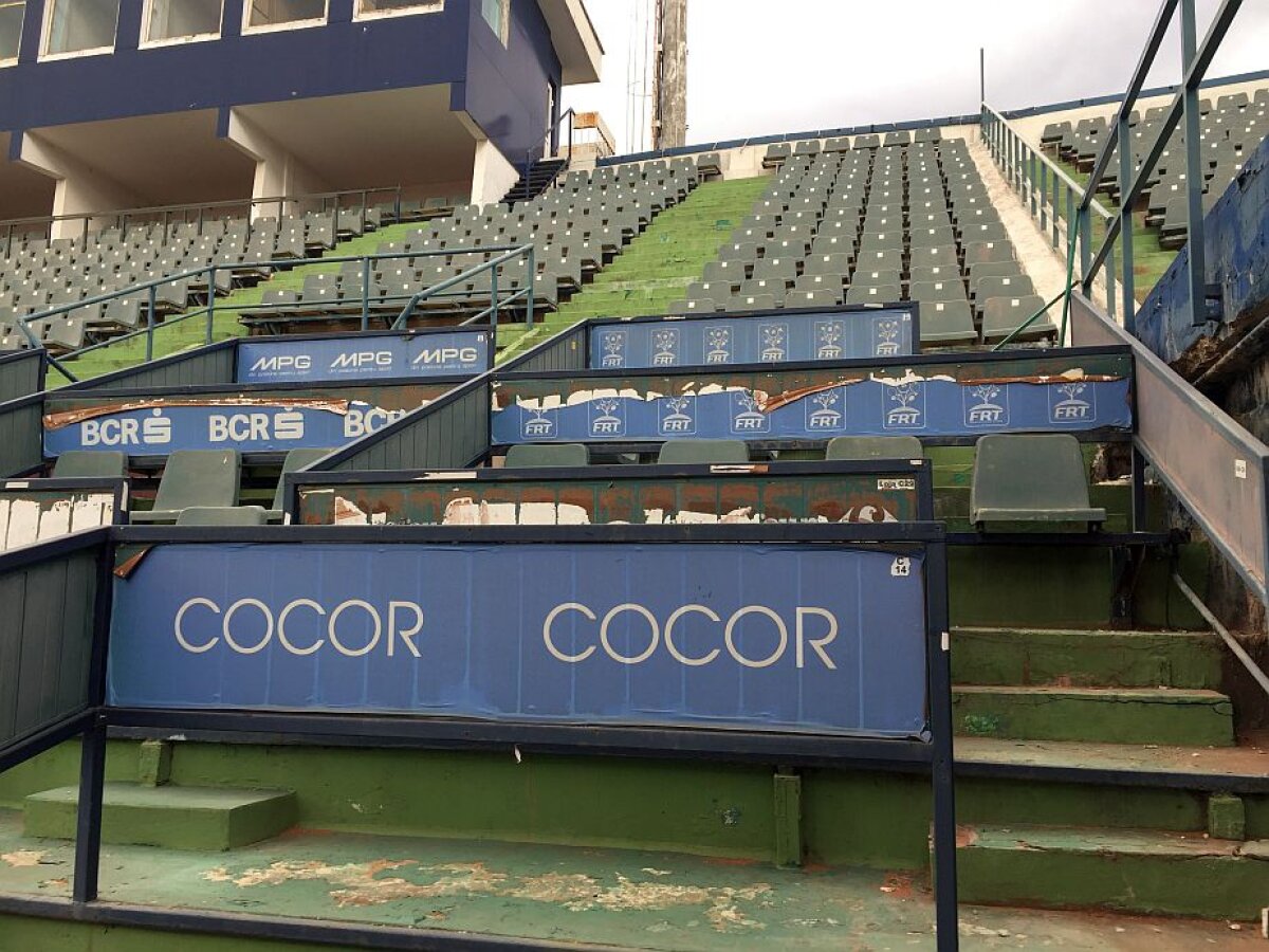 EXCLUSIV / FOTO & VIDEO Imagini deplorabile! Banca a deschis arena BNR pentru presă » Vrea să o cedeze sportului și invită guvernul să ofere o soluție legală!