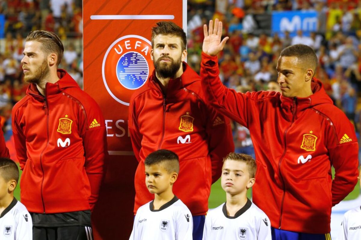 VIDEO+FOTO De la fluierături la aplauze » Pique s-a împăcat cu fanii spanioli