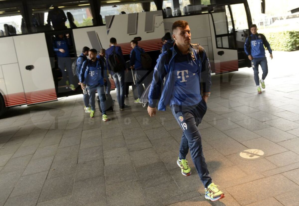 GALERIE FOTO "Tricolorii" au ajuns în Copenhaga: "Contra a adus un suflu nou naționalei"