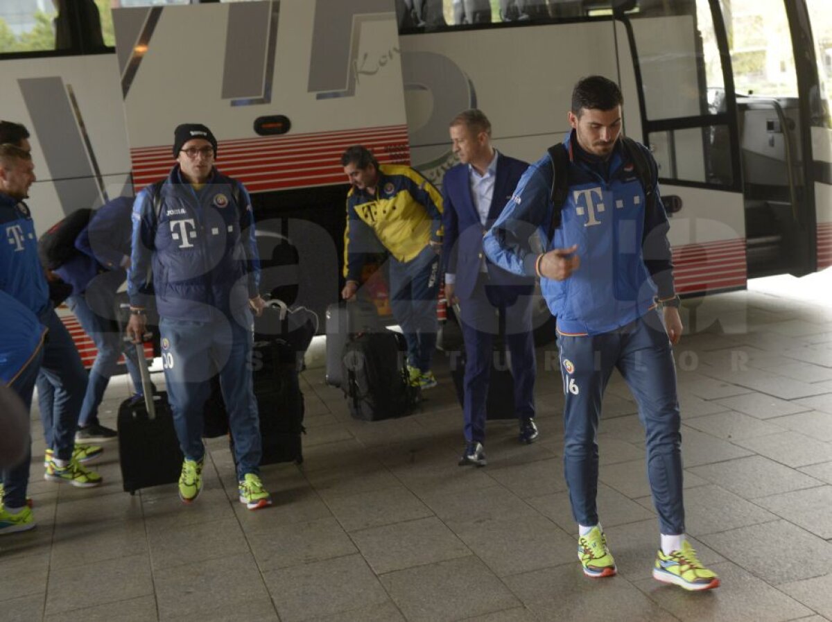 GALERIE FOTO "Tricolorii" au ajuns în Copenhaga: "Contra a adus un suflu nou naționalei"