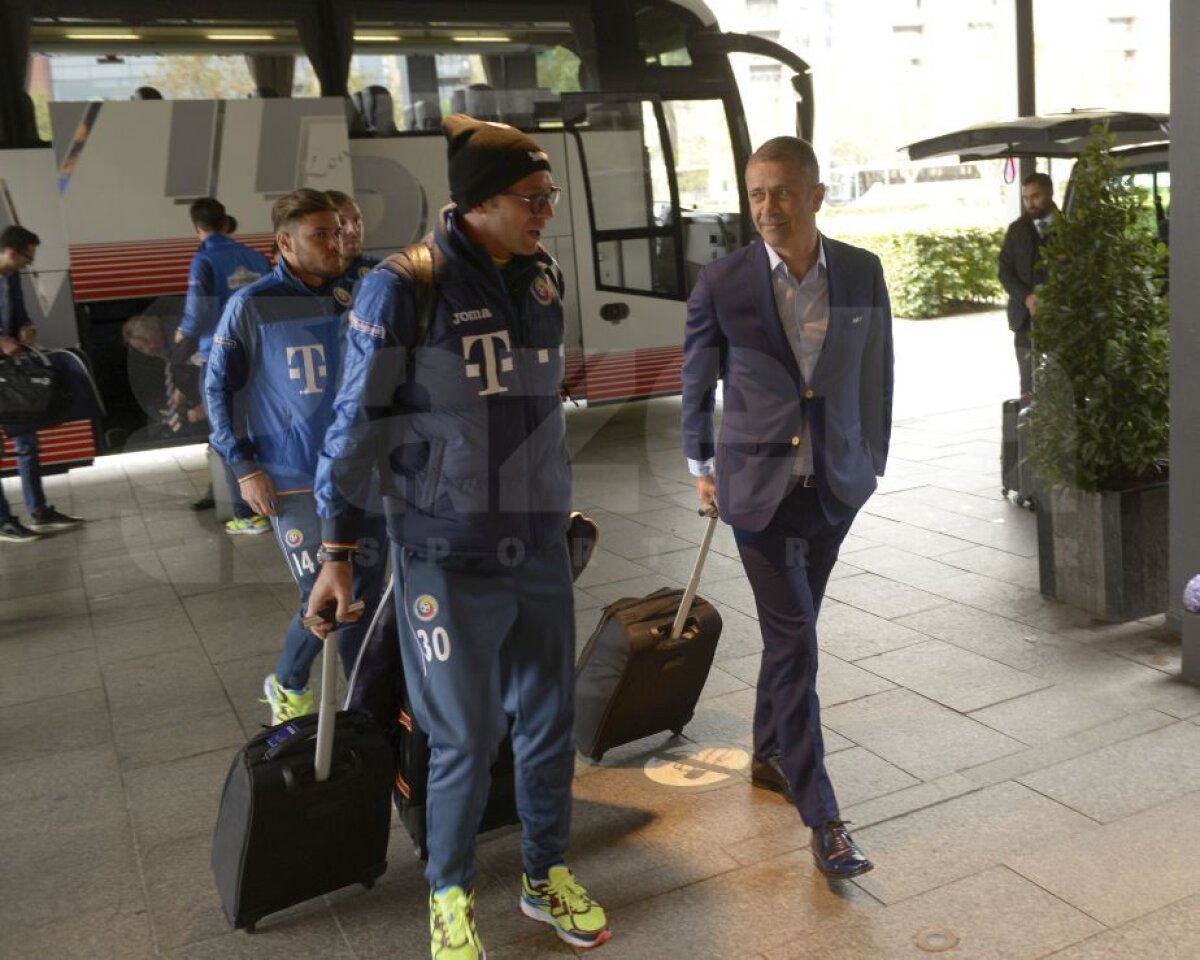 GALERIE FOTO "Tricolorii" au ajuns în Copenhaga: "Contra a adus un suflu nou naționalei"