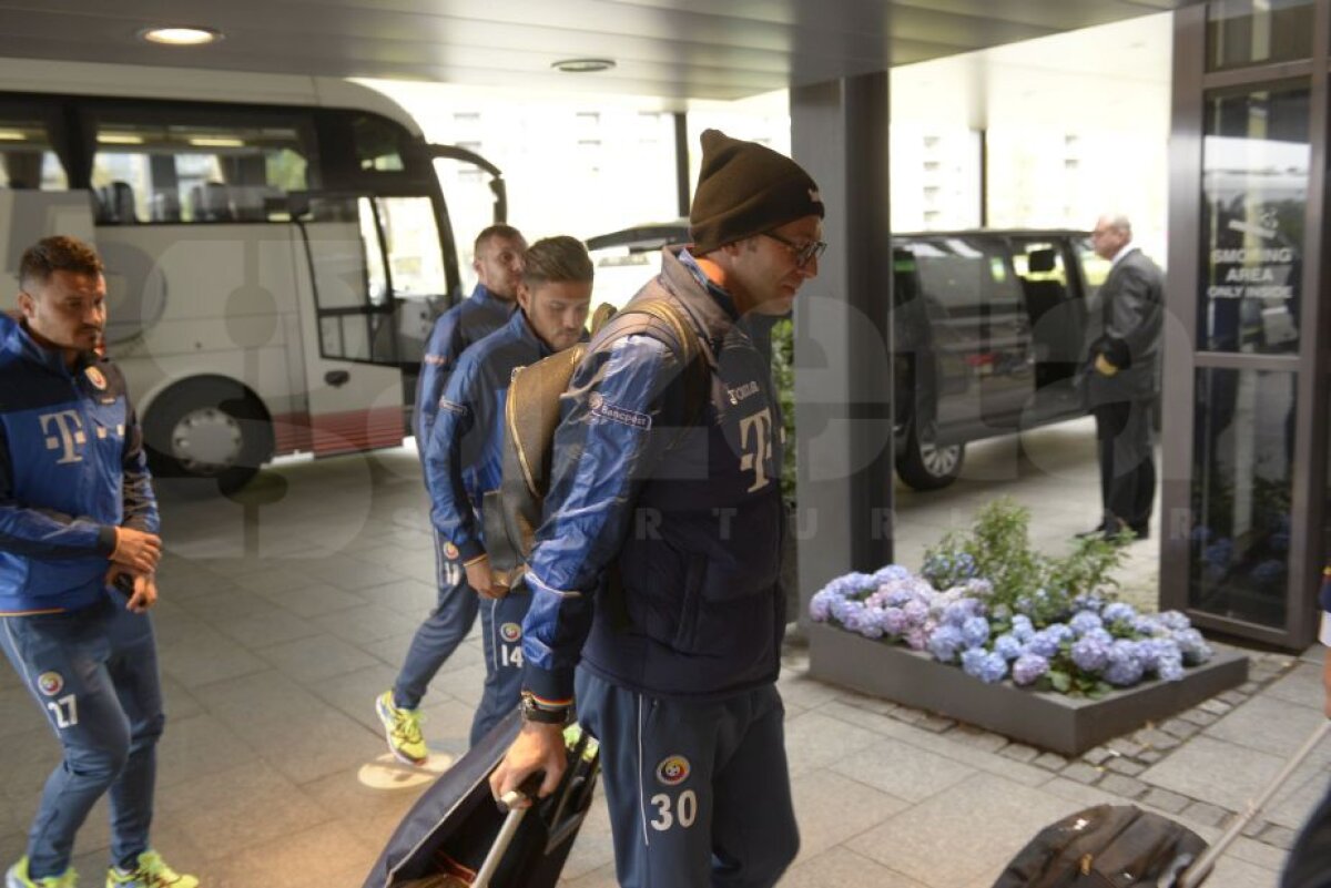 GALERIE FOTO "Tricolorii" au ajuns în Copenhaga: "Contra a adus un suflu nou naționalei"