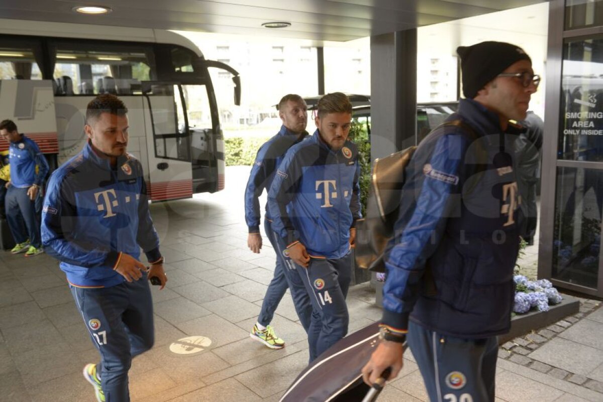 GALERIE FOTO "Tricolorii" au ajuns în Copenhaga: "Contra a adus un suflu nou naționalei"