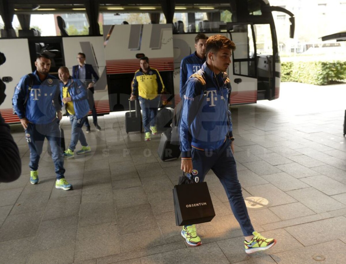 GALERIE FOTO "Tricolorii" au ajuns în Copenhaga: "Contra a adus un suflu nou naționalei"