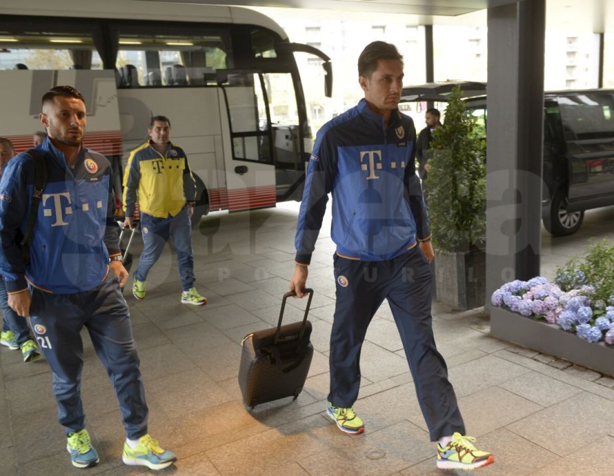 GALERIE FOTO "Tricolorii" au ajuns în Copenhaga: "Contra a adus un suflu nou naționalei"