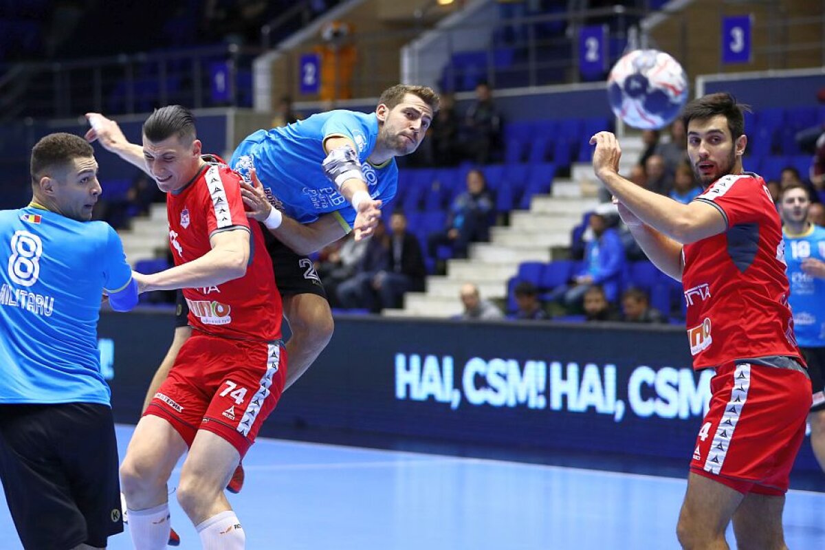 GALERIE FOTO Adio, calificare! Înfrângere dezamăgitoare a băieților de la CSM București » Noul antrenor dă vina pe fostul tehnician