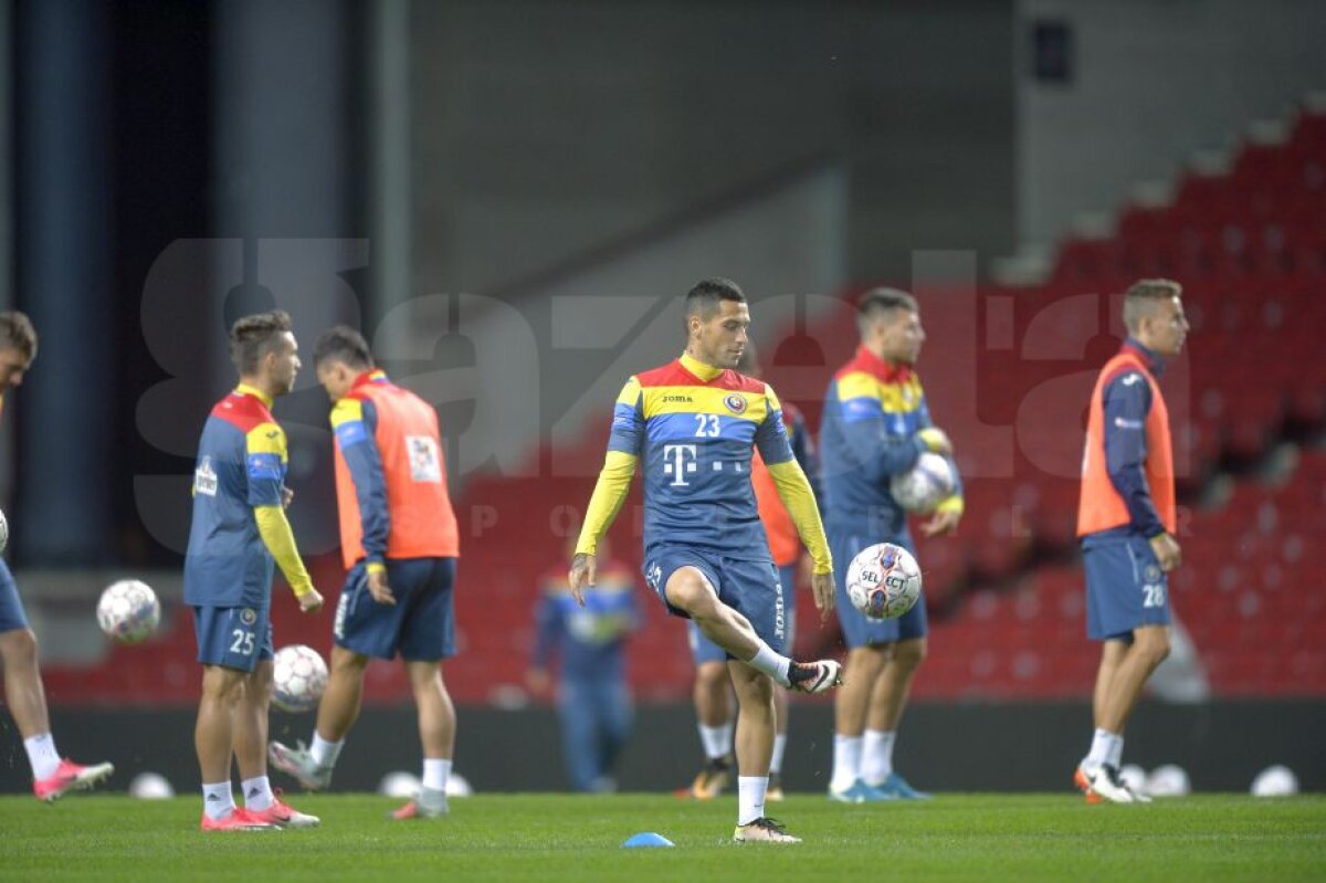 VIDEO + FOTO Antrenament cu "public" pentru tricolori în Danemarca » Ce le-a pregătit Contra jucătorilor și cine a fost în tribune
