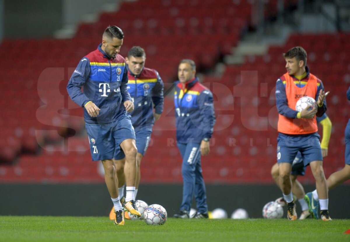 VIDEO + FOTO Antrenament cu "public" pentru tricolori în Danemarca » Ce le-a pregătit Contra jucătorilor și cine a fost în tribune
