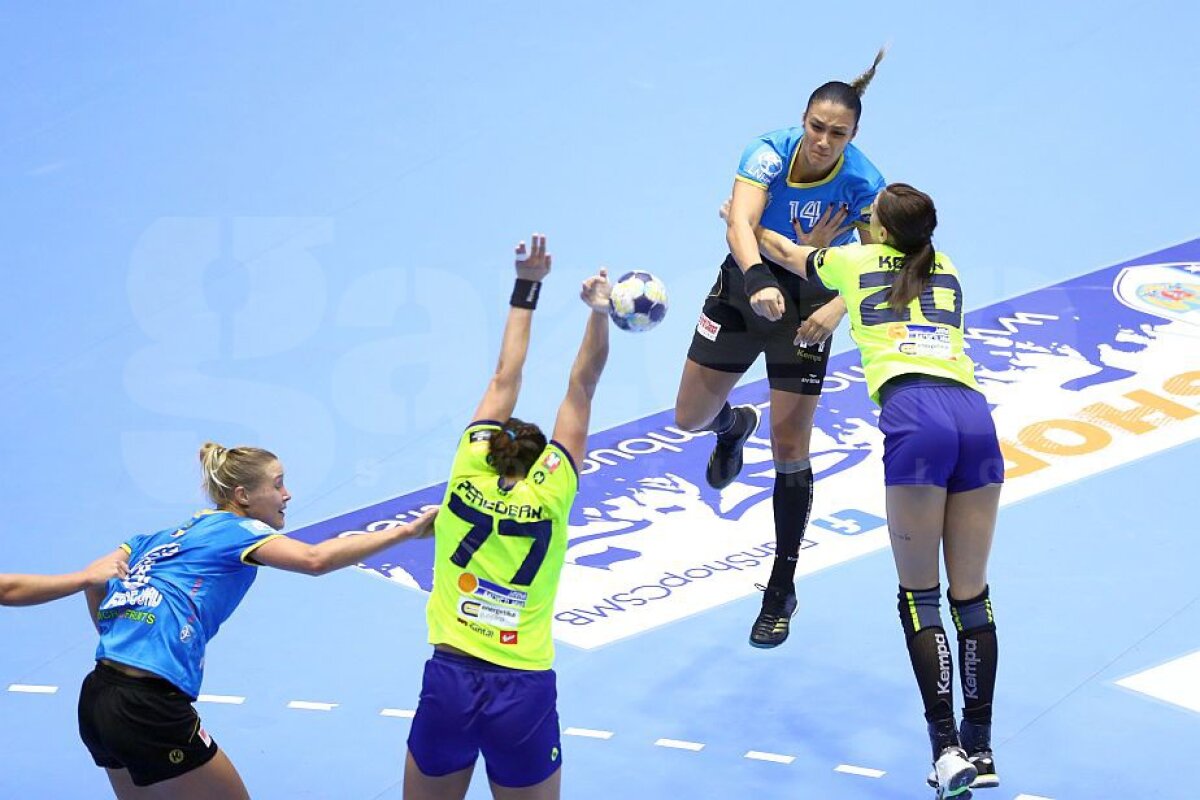 FOTO+VIDEO Demonstrație de forță a fetelor de la CSM București, în primul meci din Liga Campionilor