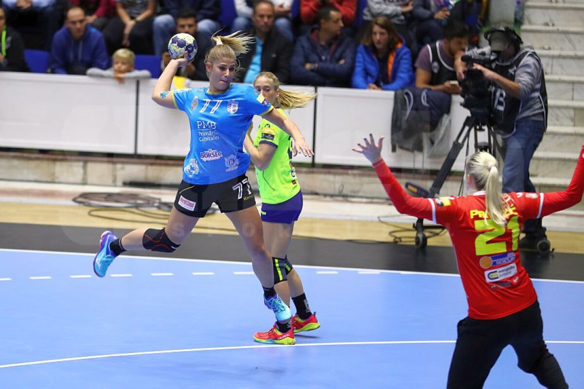 FOTO+VIDEO Demonstrație de forță a fetelor de la CSM București, în primul meci din Liga Campionilor