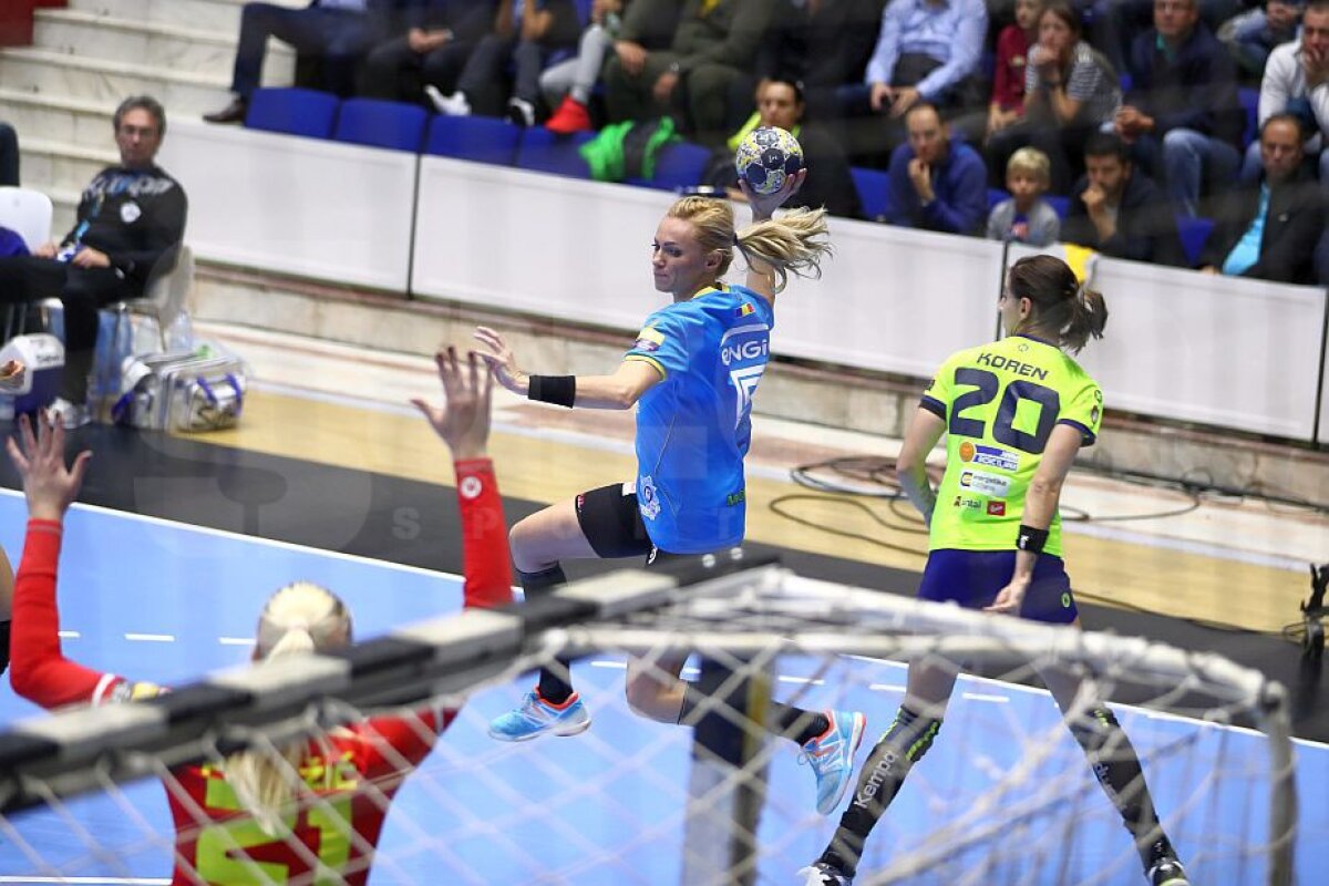 FOTO+VIDEO Demonstrație de forță a fetelor de la CSM București, în primul meci din Liga Campionilor