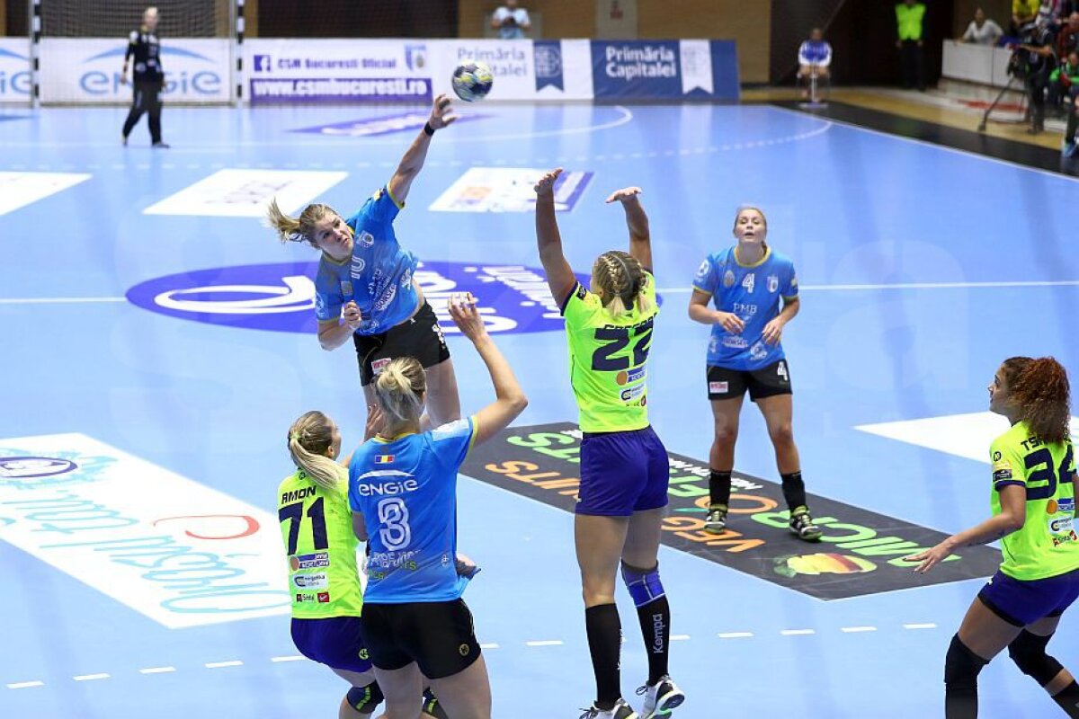 FOTO+VIDEO Demonstrație de forță a fetelor de la CSM București, în primul meci din Liga Campionilor