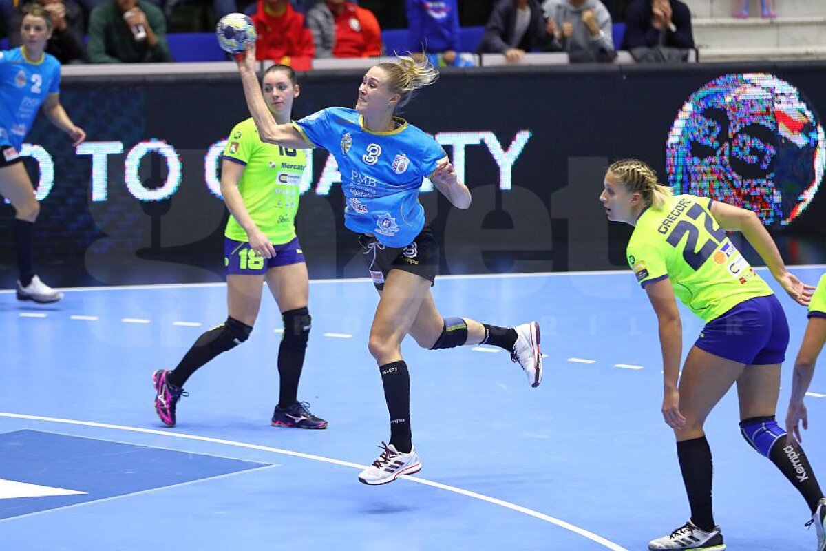 FOTO+VIDEO Demonstrație de forță a fetelor de la CSM București, în primul meci din Liga Campionilor