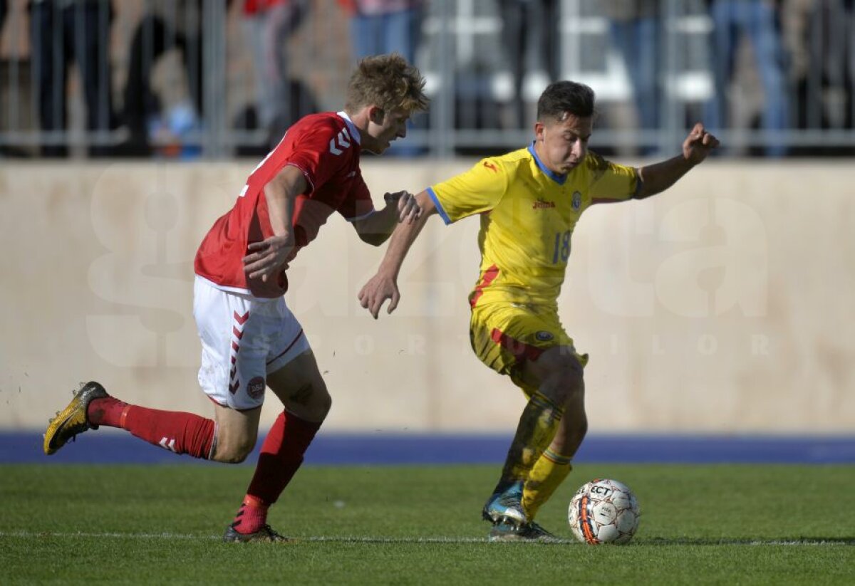 GALERIE FOTO România umilită de Danemarca » Naționala U19 a pierdut categoric pe terenul danezilor