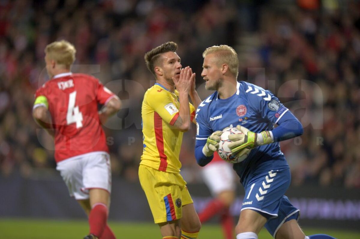 VIDEO+FOTO » România obține un punct în Danemarca, scor 1-1, însă danezii merg la baraj