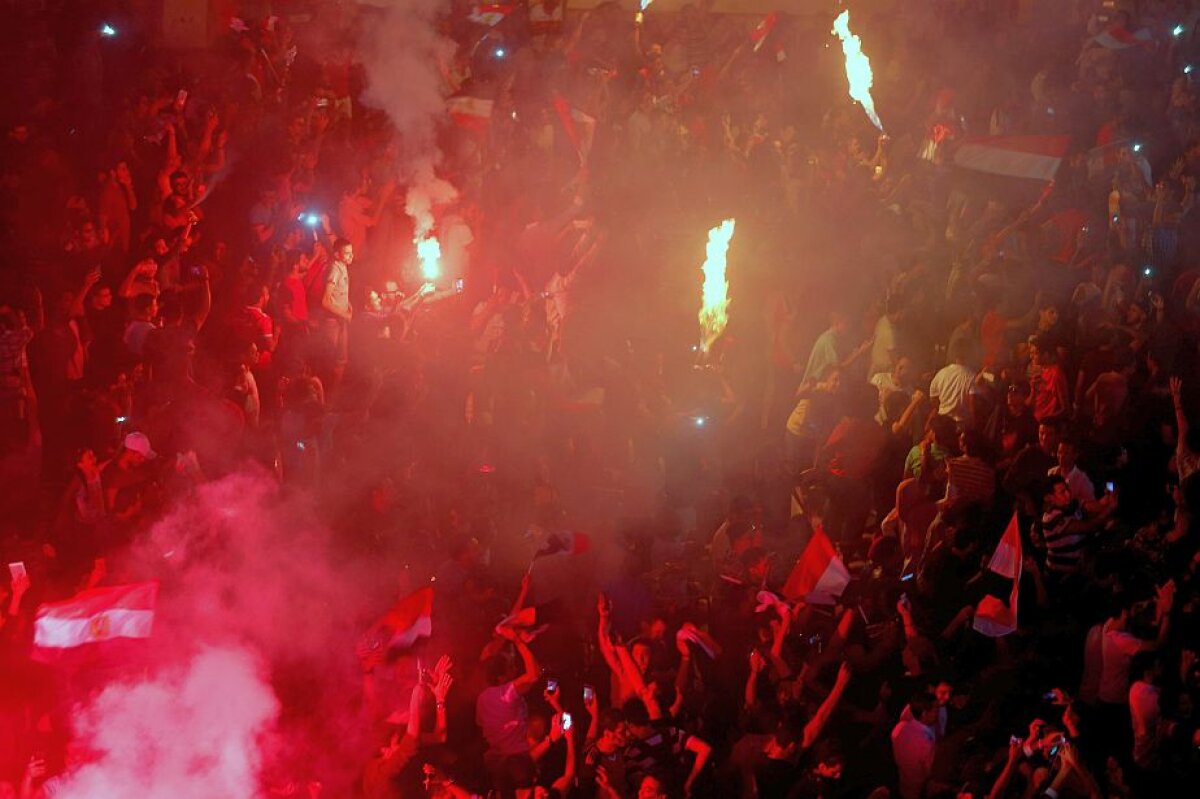 VIDEO+FOTO A fost nebunie în Egipt! Fanii au sărbătorit pe străzi prima calificare la Mondial după aproape 30 de ani