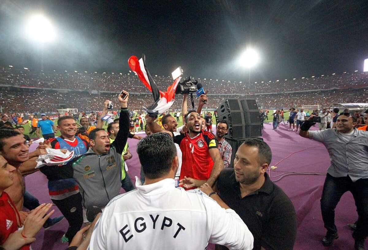 VIDEO+FOTO A fost nebunie în Egipt! Fanii au sărbătorit pe străzi prima calificare la Mondial după aproape 30 de ani