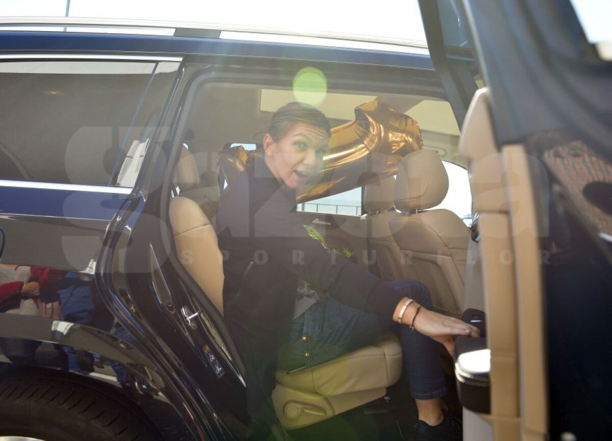 Simona Halep a revenit în România » Primele declarații ale liderului mondial: "Cel mai frumos mesaj a fost de la Serena!"