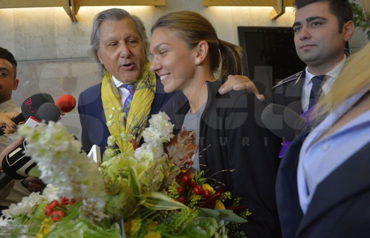 Simona Halep a revenit în România » Primele declarații ale liderului mondial: "Cel mai frumos mesaj a fost de la Serena!"