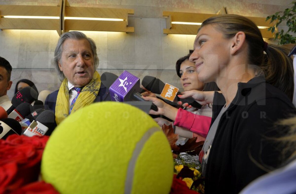 Simona Halep a revenit în România » Primele declarații ale liderului mondial: "Cel mai frumos mesaj a fost de la Serena!"