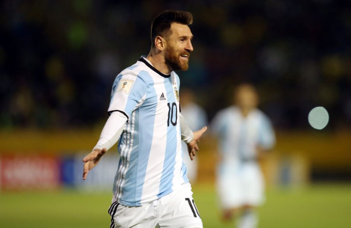 VIDEO și FOTO » Ecuador - Argentina 1-3 » MESSI, MESSI, MESSI! Hattrick-ul superstarului duce "pumele" în Rusia, la CM 2018! Cifre fabuloase la națională pentru căpitan