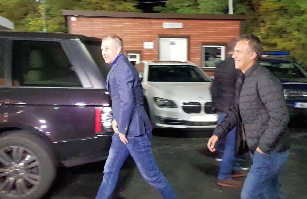 GALERIE FOTO + VIDEO Gigi Becali a făcut show înainte de meciul cu FC Voluntari: "Când vreodată o să facă el legea acolo?" » S-a amuzat pe seama lui Golofca