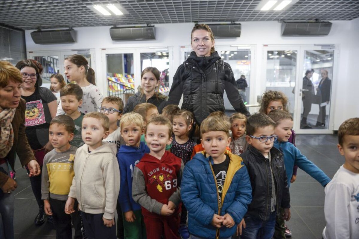 GALERIE FOTO Imagini inedite cu Simona Halep pe gheața patinoarului lui Ion Țiriac 