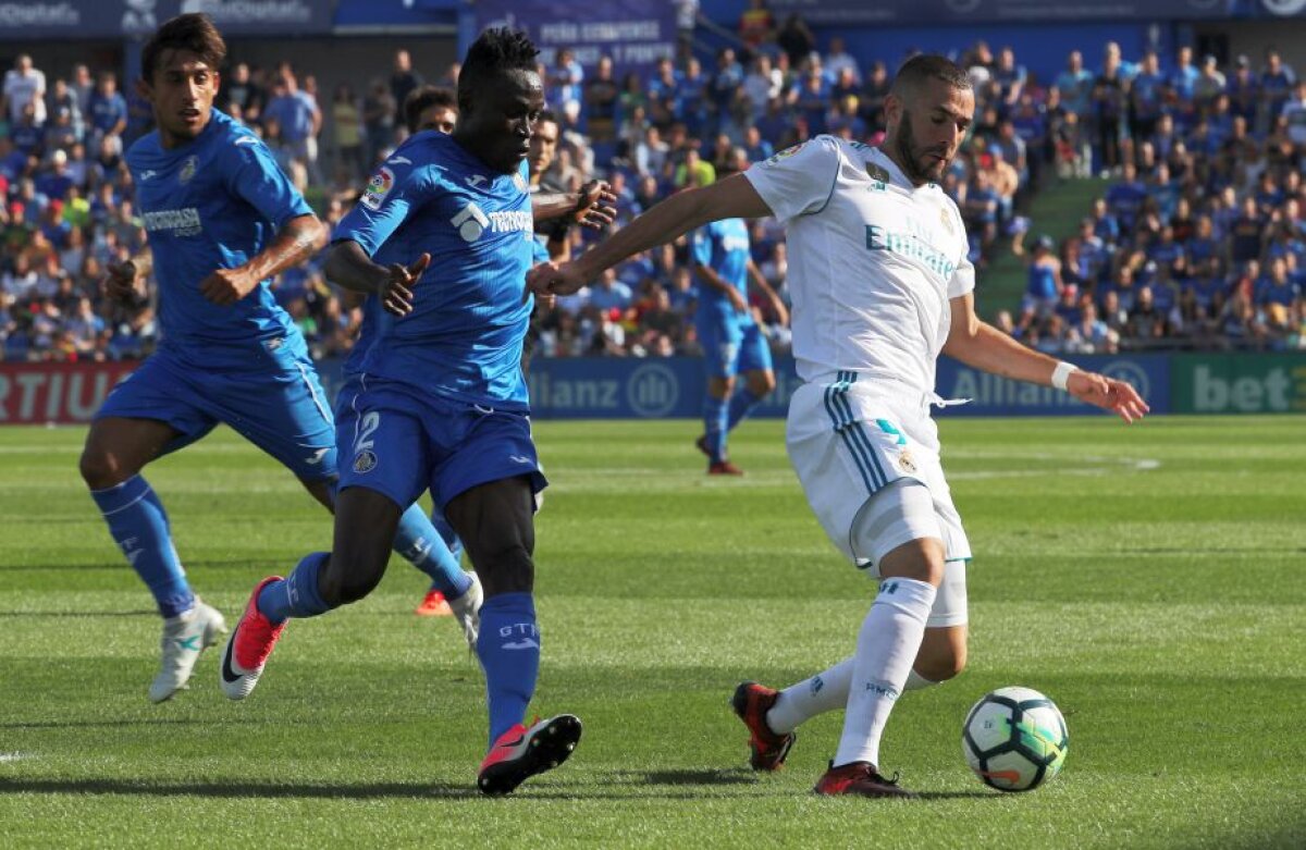 FOTO + VIDEO Ronaldo o salvează pe Real de un nou pas greșit » Madrilenii au câștigat cu emoții pe terenul lui Getafe