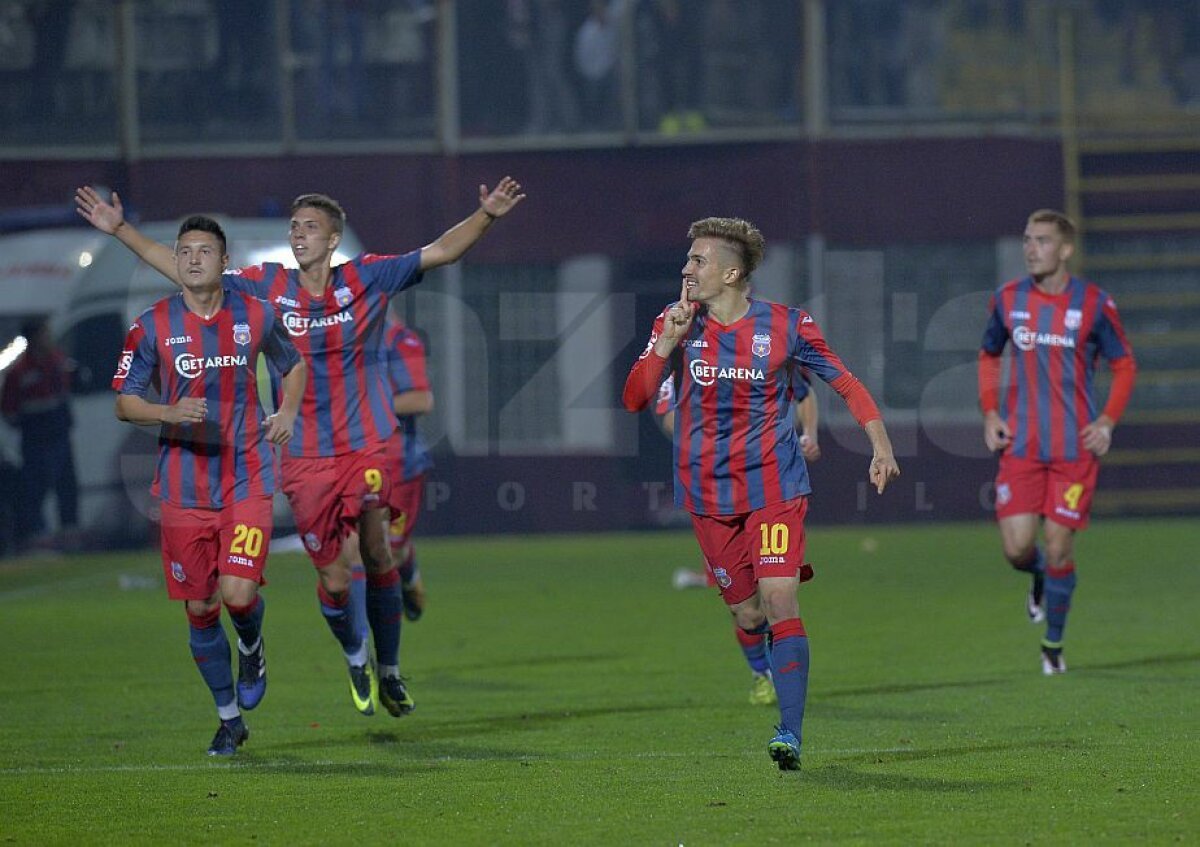 VIDEO + FOTO A fost derby în Giulești! Academia Rapid - Steaua, ciocnire cu goluri, eliminări și 10.000 de oameni în tribune