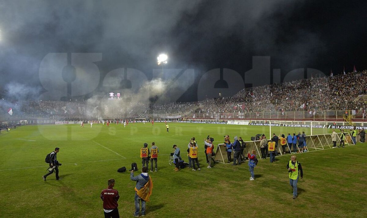 VIDEO + FOTO A fost derby în Giulești! Academia Rapid - Steaua, ciocnire cu goluri, eliminări și 10.000 de oameni în tribune