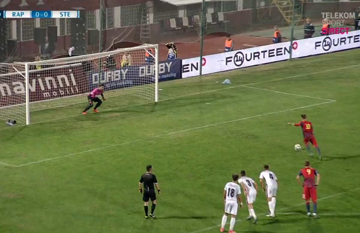 VIDEO Cât tupeu pe puștiul Stelei! Execuția cu care a deschis scorul pe Giulești