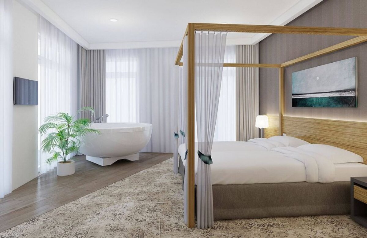 GALERIE FOTO Așa arată resortul de 1,5 milioane de euro construit în orașul natal de un internațional român!