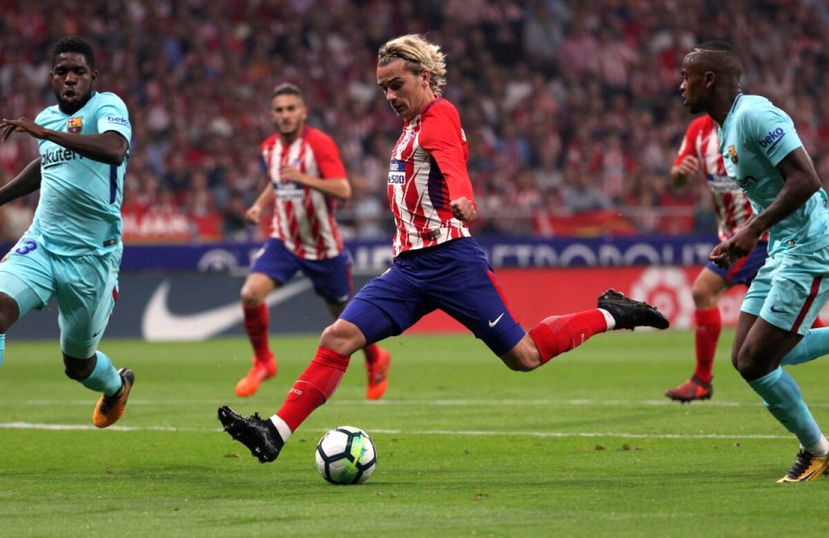 FOTO + VIDEO Barcelona evită in-extremis înfrângerea în derby-ul cu Atletico » Suarez i-a salvat pe catalani înainte de final