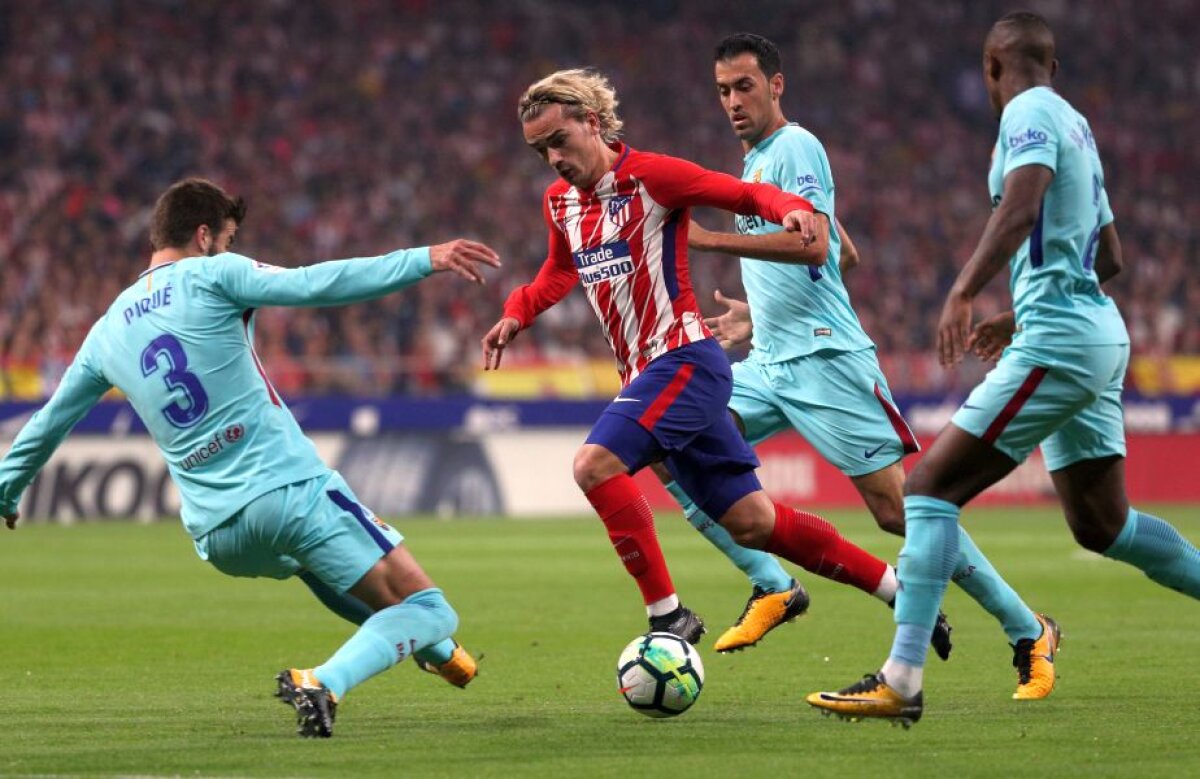 FOTO + VIDEO Barcelona evită in-extremis înfrângerea în derby-ul cu Atletico » Suarez i-a salvat pe catalani înainte de final