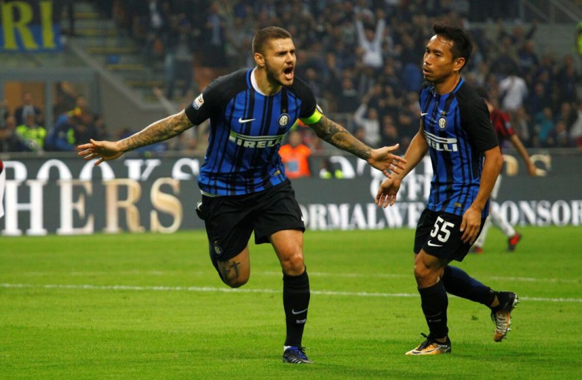 FOTO + VIDEO Deznodământ spectaculos în Derby della Madonnina » Inter câștigă în minutul 90 după un final dramatic