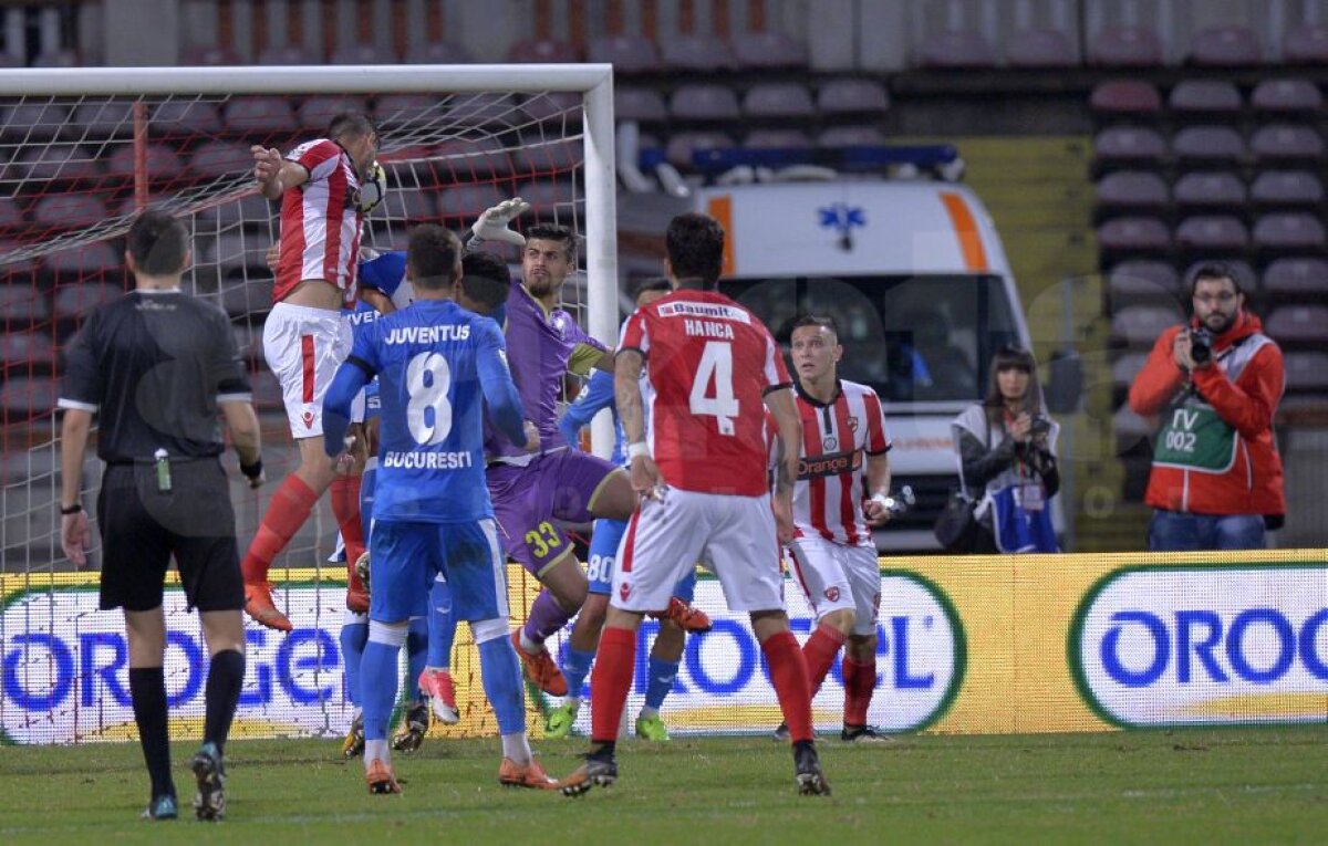 VIDEO+FOTO Descătușare după chin » Dinamo a făcut scor cu Juventus, 3-0, după ce ilfovenii au irosit un penalty la 0-0