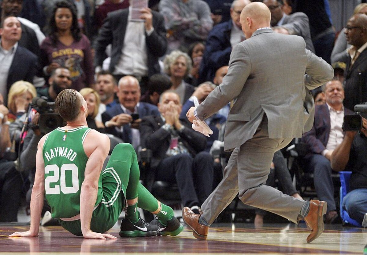 VIDEO + FOTO 4 momente de neratat de la debutul sezonului de NBA! Golden State a pierdut în ultima secundă, accidentare de GROAZĂ a lui Gordon Hayward şi moment emoţionant cu LeBron James