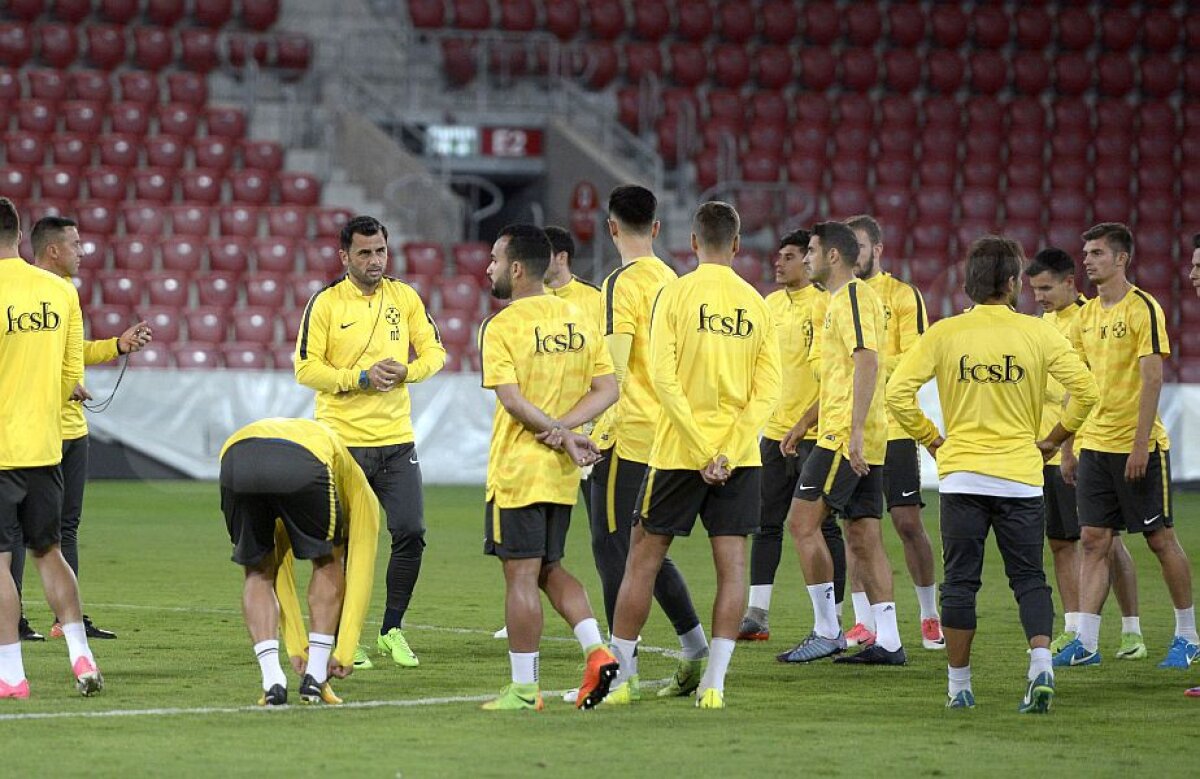 GALERIE FOTO+VIDEO Imagini de la antrenamentul roș-albaștrilor în Israel » Principala problemă a lui Dică, înaintea duelului cu Beer Sheva