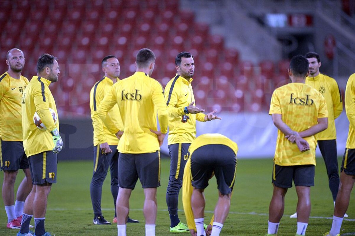 GALERIE FOTO+VIDEO Imagini de la antrenamentul roș-albaștrilor în Israel » Principala problemă a lui Dică, înaintea duelului cu Beer Sheva