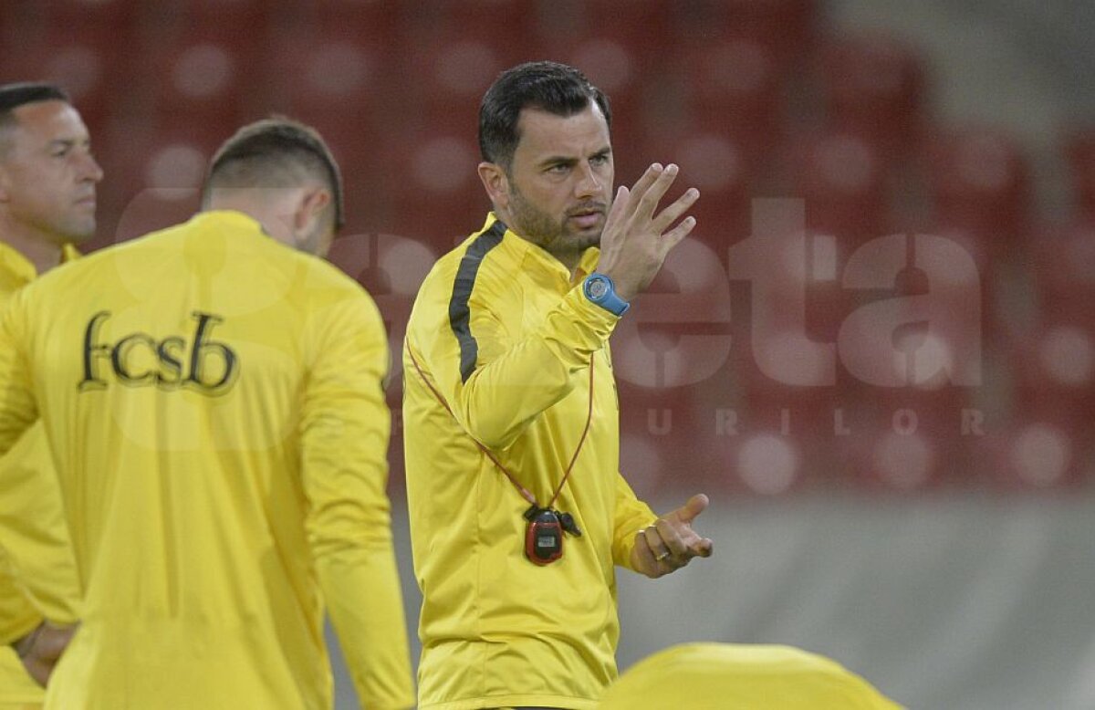 GALERIE FOTO+VIDEO Imagini de la antrenamentul roș-albaștrilor în Israel » Principala problemă a lui Dică, înaintea duelului cu Beer Sheva